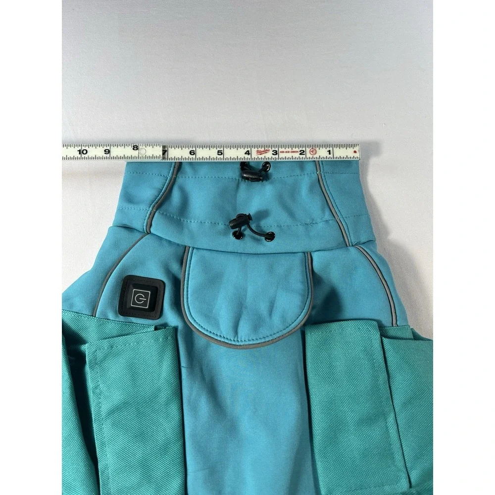 Dog Heathed Coat ( Rechargeable Power Bank Included ) 3 Adjustable Temp Size XS